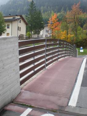 Tomatis Associati - Costruzione di nuovo ponte nell'abitato di Acceglio (Cuneo) - foto 01